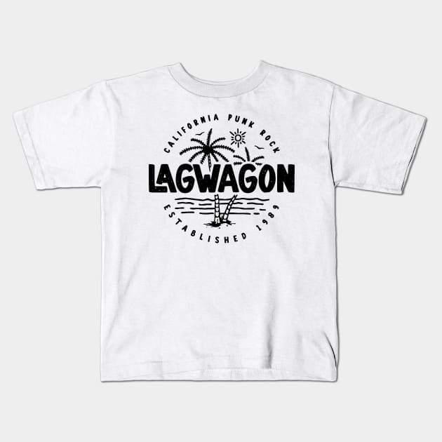 Lagwagon 3 Kids T-Shirt by Edwin Vezina